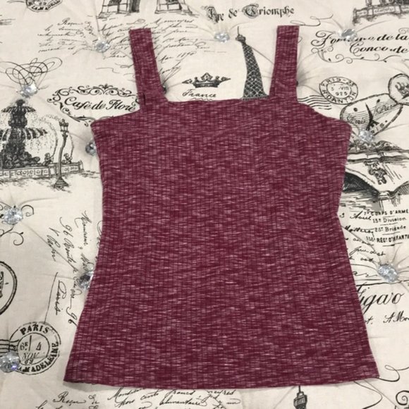 Bobeau Ribbed Marl Tank - Picture 3 of 5